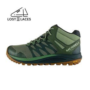 Merrell Shoes Merrell Nova Mid Wp Waterproof Green Trail